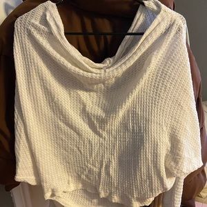 free people white off the shoulder long sleeve